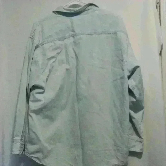 Betty Boop M light Jean material shacket, vintage cotton y2k embroidered - Picture 7 of 7